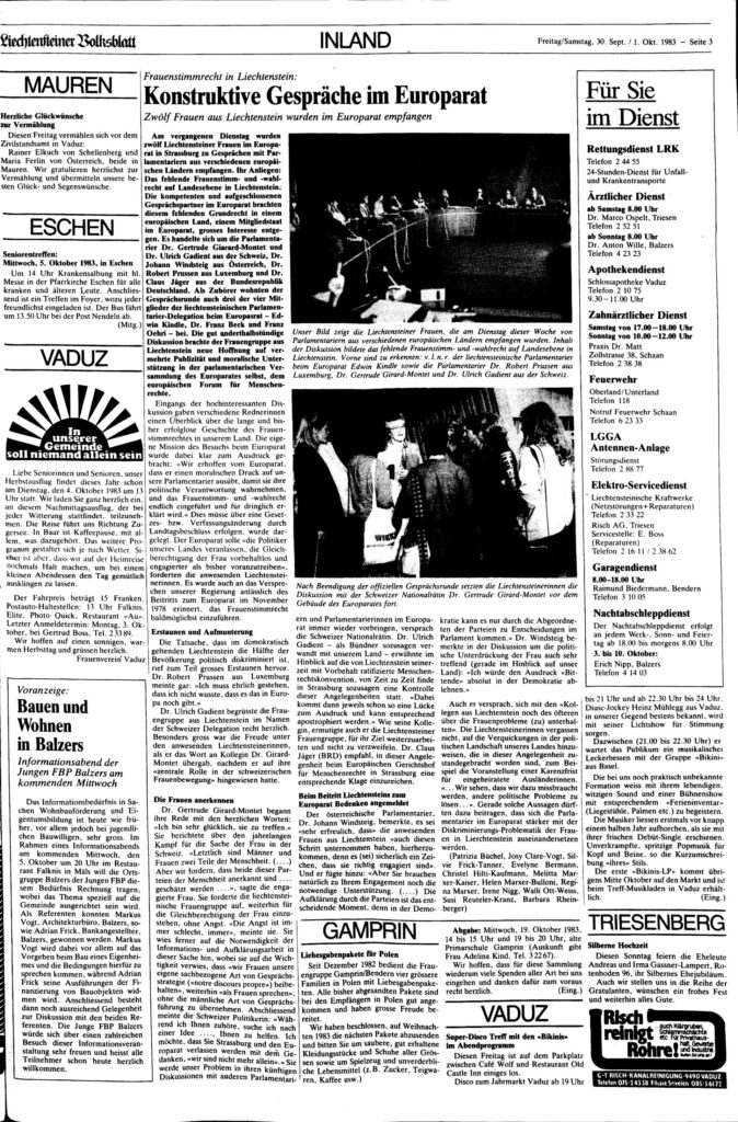 1.10.1983 Liechtensteiner Volksblatt